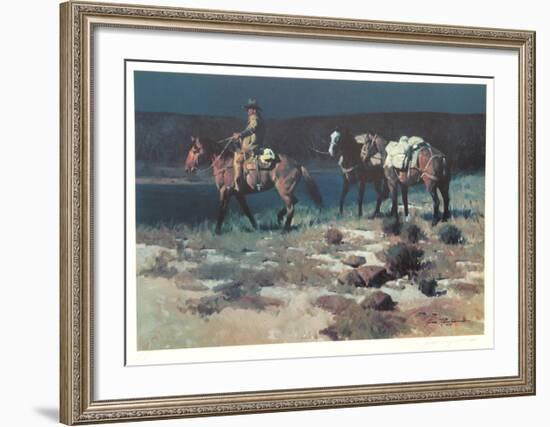 Crossing the Verde-James Reynolds-Framed Collectable Print