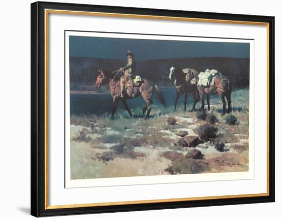 Crossing the Verde-James Reynolds-Framed Collectable Print