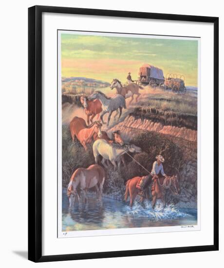 Crossing Waters-Cecil Smith-Framed Collectable Print