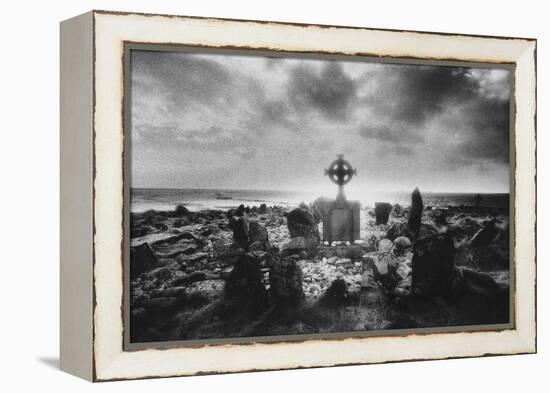 Crosspoint Cemetery, Belmullet, County Mayo, Ireland-Simon Marsden-Framed Premier Image Canvas