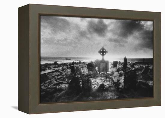 Crosspoint Cemetery, Belmullet, County Mayo, Ireland-Simon Marsden-Framed Premier Image Canvas