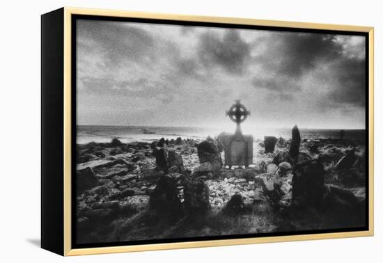 Crosspoint Cemetery, Belmullet, County Mayo, Ireland-Simon Marsden-Framed Premier Image Canvas