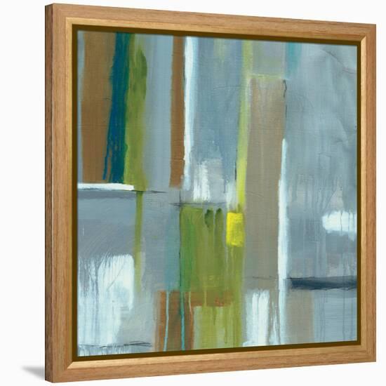 Crossroads 1-Square-Dennis Dascher-Framed Stretched Canvas