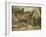 Crossroads at the Rue Remy, Auvers, c.1872-Paul Cézanne-Framed Giclee Print