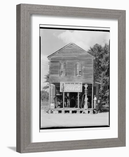 Crossroads General Store in Sprott, Alabama, 1935-36-Walker Evans-Framed Photographic Print