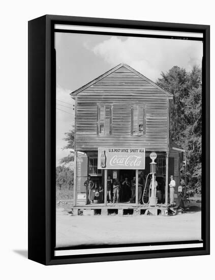 Crossroads General Store in Sprott, Alabama, 1935-36-Walker Evans-Framed Premier Image Canvas