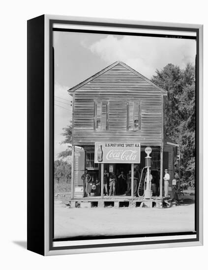 Crossroads General Store in Sprott, Alabama, 1935-36-Walker Evans-Framed Premier Image Canvas