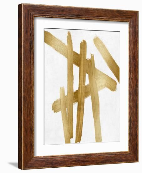 Crossroads Gold I-Ellie Roberts-Framed Art Print