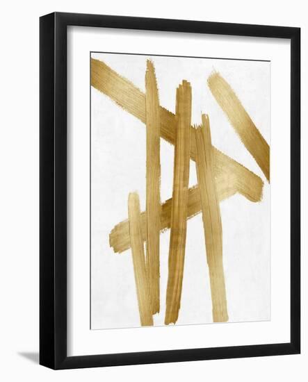 Crossroads Gold I-Ellie Roberts-Framed Art Print