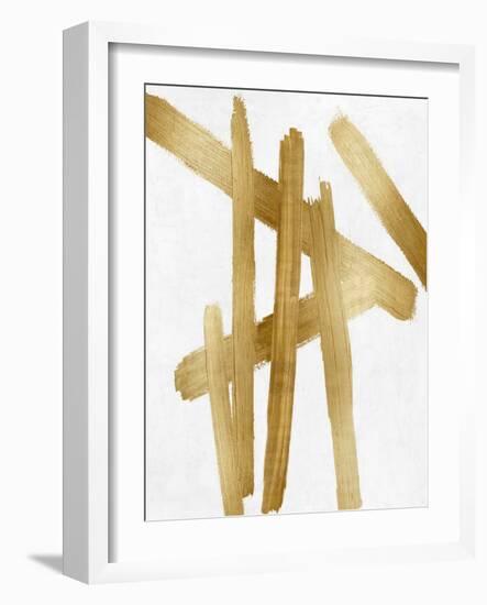 Crossroads Gold I-Ellie Roberts-Framed Art Print