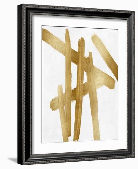 Crossroads Gold I-Ellie Roberts-Framed Art Print