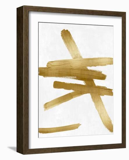 Crossroads Gold II-Ellie Roberts-Framed Art Print