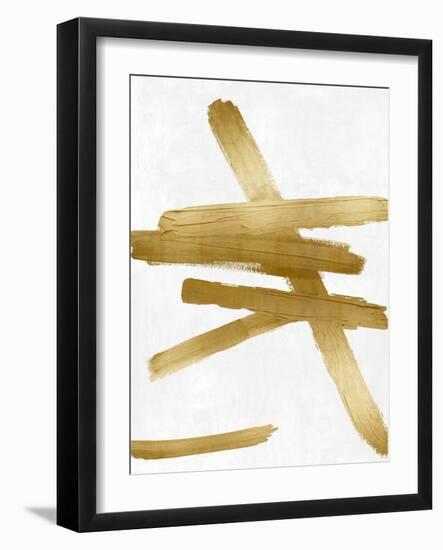 Crossroads Gold II-Ellie Roberts-Framed Art Print