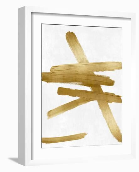 Crossroads Gold II-Ellie Roberts-Framed Art Print