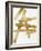 Crossroads Gold III-Ellie Roberts-Framed Art Print