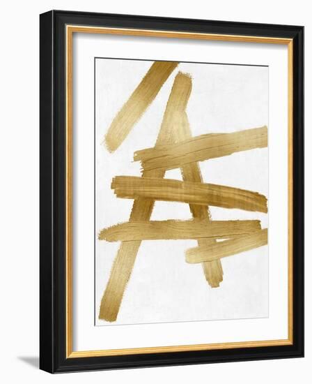 Crossroads Gold III-Ellie Roberts-Framed Art Print