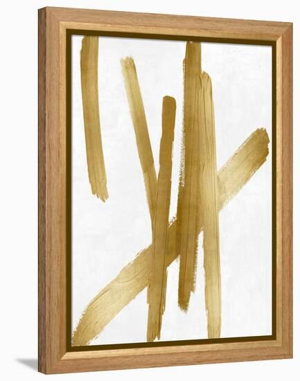 Crossroads Gold IV-Ellie Roberts-Framed Stretched Canvas