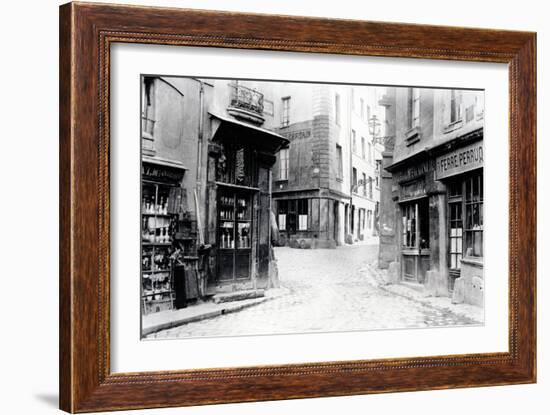 Crossroads of the Fromentel, Saint-Hilaire, Jean-De-Beauvais, Charretiere Et Mont-De-Marsan Streets-Charles Marville-Framed Giclee Print