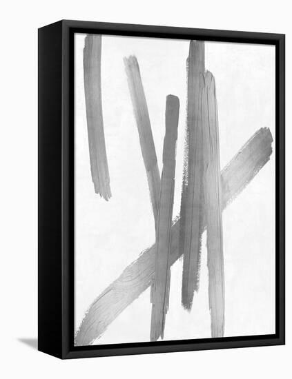 Crossroads Silver IV-Ellie Roberts-Framed Stretched Canvas