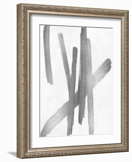 Crossroads Silver IV-Ellie Roberts-Framed Art Print