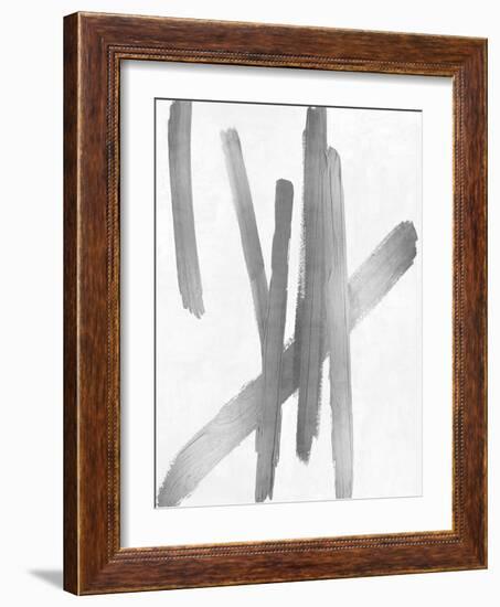 Crossroads Silver IV-Ellie Roberts-Framed Art Print