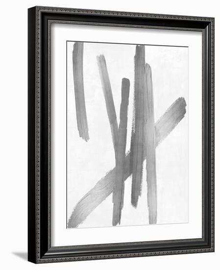 Crossroads Silver IV-Ellie Roberts-Framed Art Print