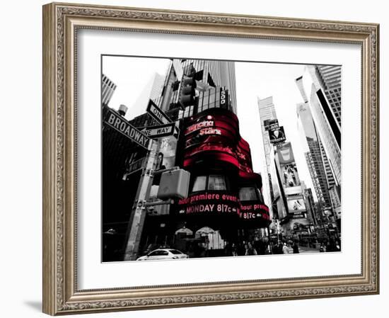 Crossroads, Times Square, NYC-Ludo H^-Framed Art Print