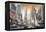 Crossroads (Times Square)-Matthew Daniels-Framed Stretched Canvas