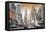 Crossroads (Times Square)-Matthew Daniels-Framed Stretched Canvas