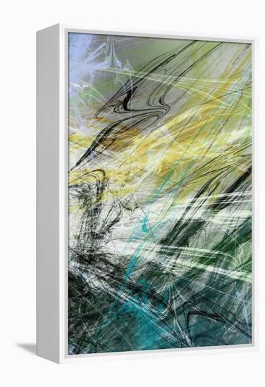 Crosstalk Panel II-James Burghardt-Framed Stretched Canvas