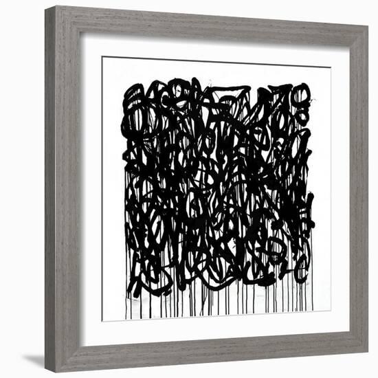 Crosstalk-Joshua Schicker-Framed Giclee Print