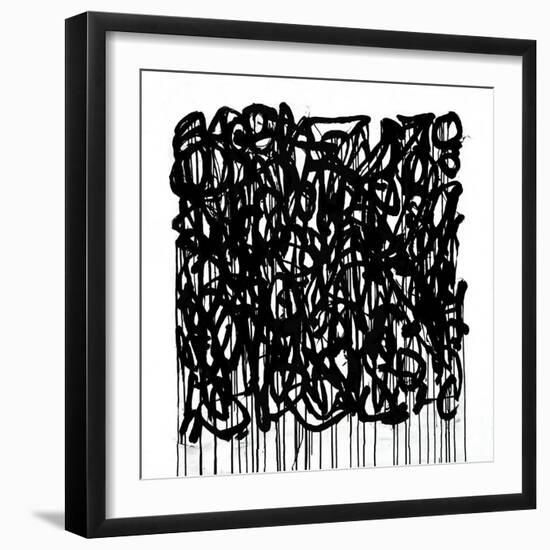 Crosstalk-Joshua Schicker-Framed Giclee Print