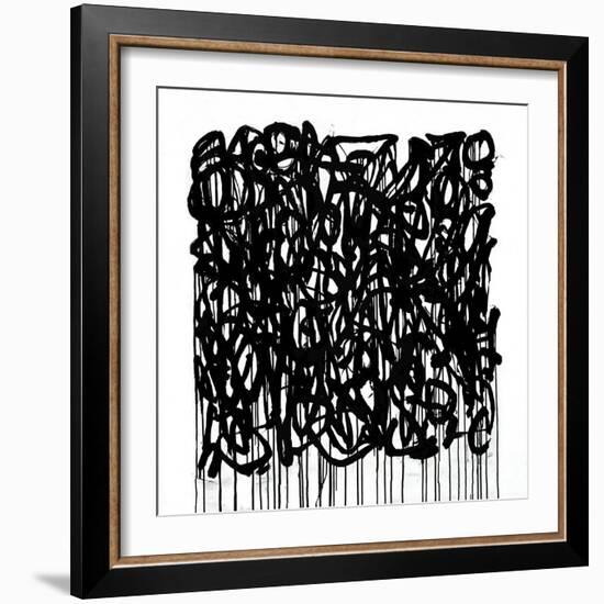 Crosstalk-Joshua Schicker-Framed Giclee Print