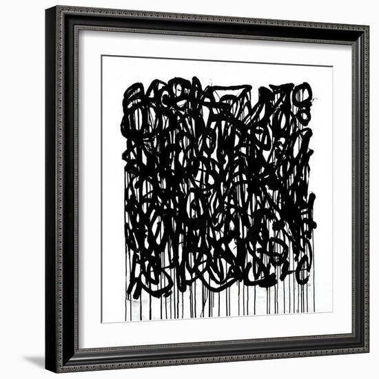 Crosstalk-Joshua Schicker-Framed Giclee Print