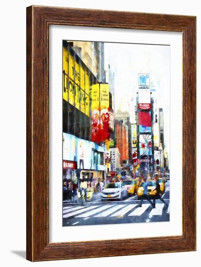 Crosswalk-Philippe Hugonnard-Framed Giclee Print