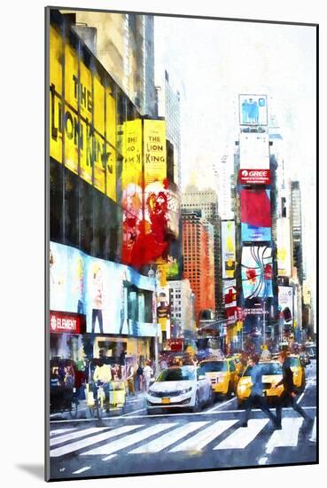 Crosswalk-Philippe Hugonnard-Mounted Giclee Print