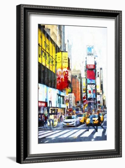 Crosswalk-Philippe Hugonnard-Framed Giclee Print