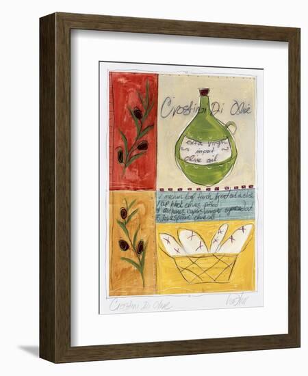 Crostini Di Olive-Heather Ramsey-Framed Premium Giclee Print