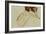 Crouching Nude, Back View, 1917-Egon Schiele-Framed Giclee Print