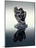 Crouching Nude (Bronze)-Auguste Rodin-Mounted Giclee Print