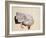 Crouching Nude in Shoes and Black Stockings, Back View, 1912-Egon Schiele-Framed Giclee Print