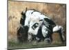 Crouching Policeman-Banksy-Mounted Giclee Print