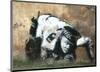 Crouching Policeman-Banksy-Mounted Giclee Print