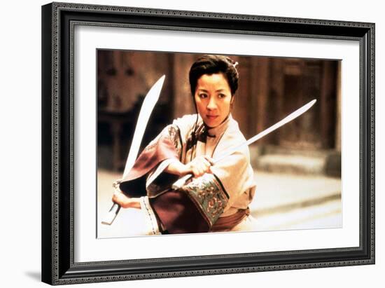 Crouching Tiger Hidden Dragon (Wu Hu Zang Long) Michelle Yeoh, 2000-null-Framed Photo