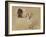 Crouching woman, 1827-Ferdinand Victor Eugene Delacroix-Framed Giclee Print