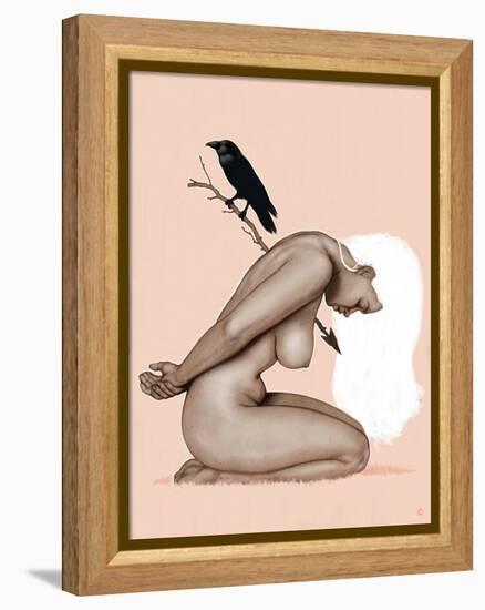 Crow and Arrow-Alexander Grahovsky-Framed Stretched Canvas