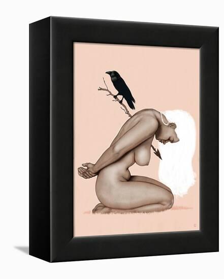Crow and Arrow-Alexander Grahovsky-Framed Stretched Canvas