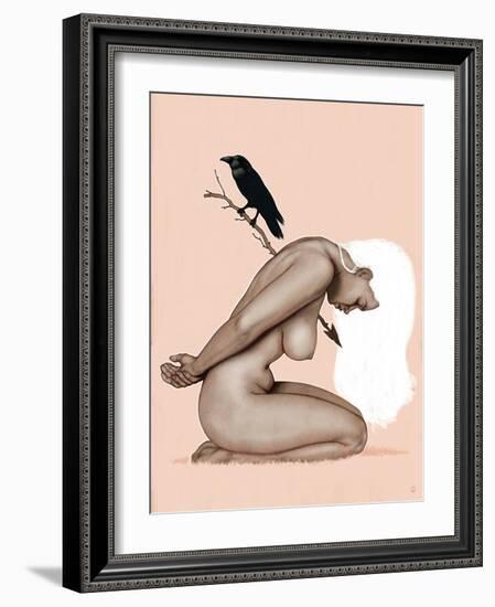 Crow and Arrow-Alexander Grahovsky-Framed Art Print