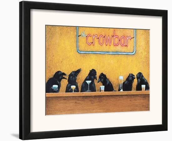 Crow Bar-Will Bullas-Framed Art Print