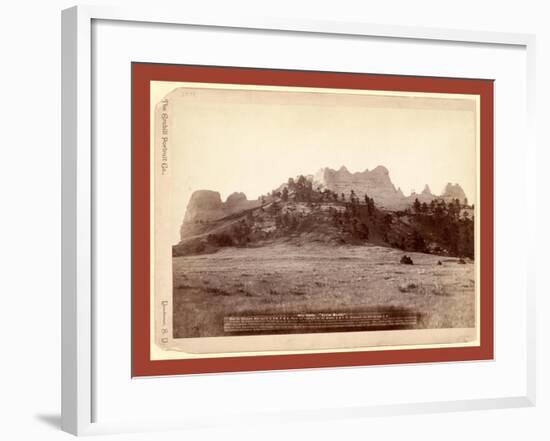 Crow Butte. Near Ft. Robinson-null-Framed Giclee Print